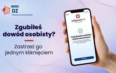 Zdjęcie do Zastrzeż dokument w aplikacji mObywatel